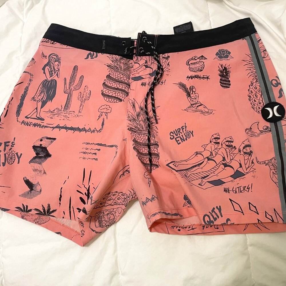 Men's Hurley Phantom Doom Board Shorts Size 33